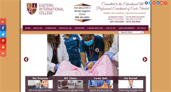 Desktop Screenshot of eicollege.edu